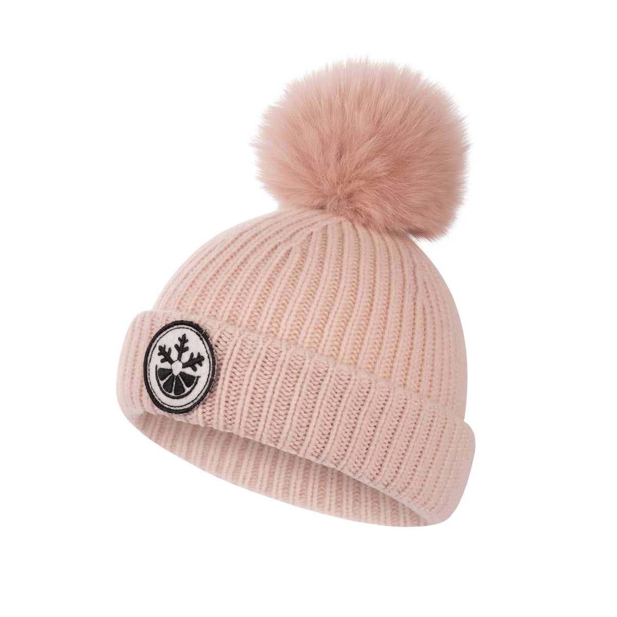 Toddler Pom Pom Cashmere Hat